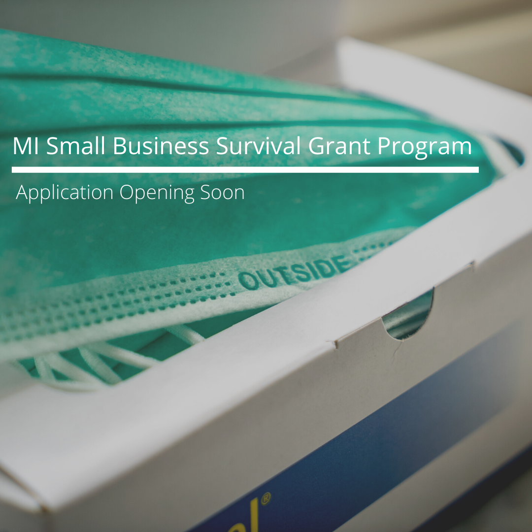 MI small business survival grant program, application opening soon